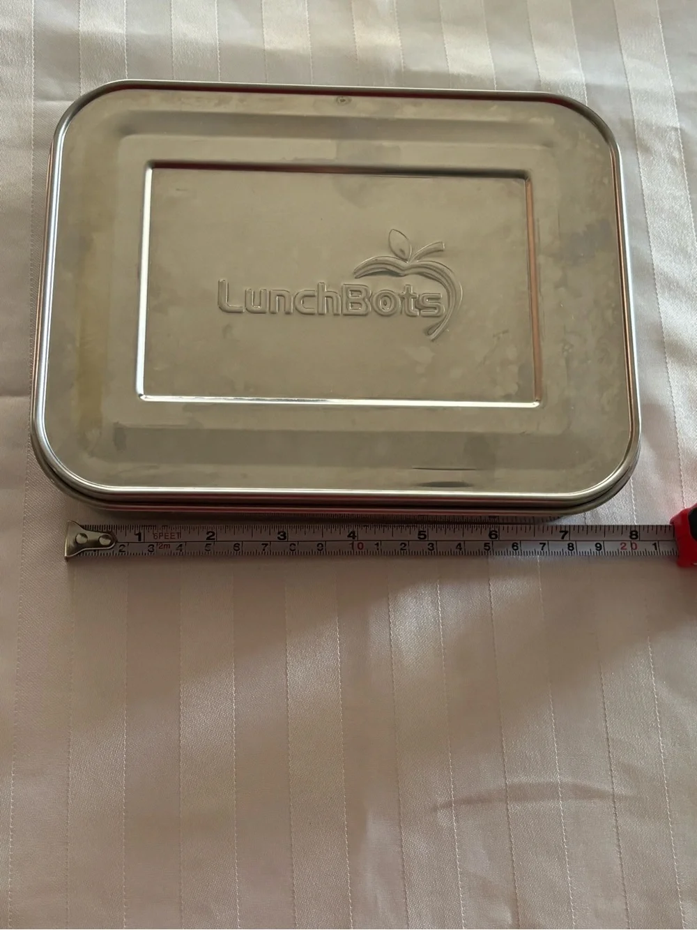 LunchBots Stainless Steel 5-Compartment Rectangular Food Storage Container